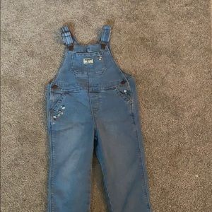 Girls Denim Overrals